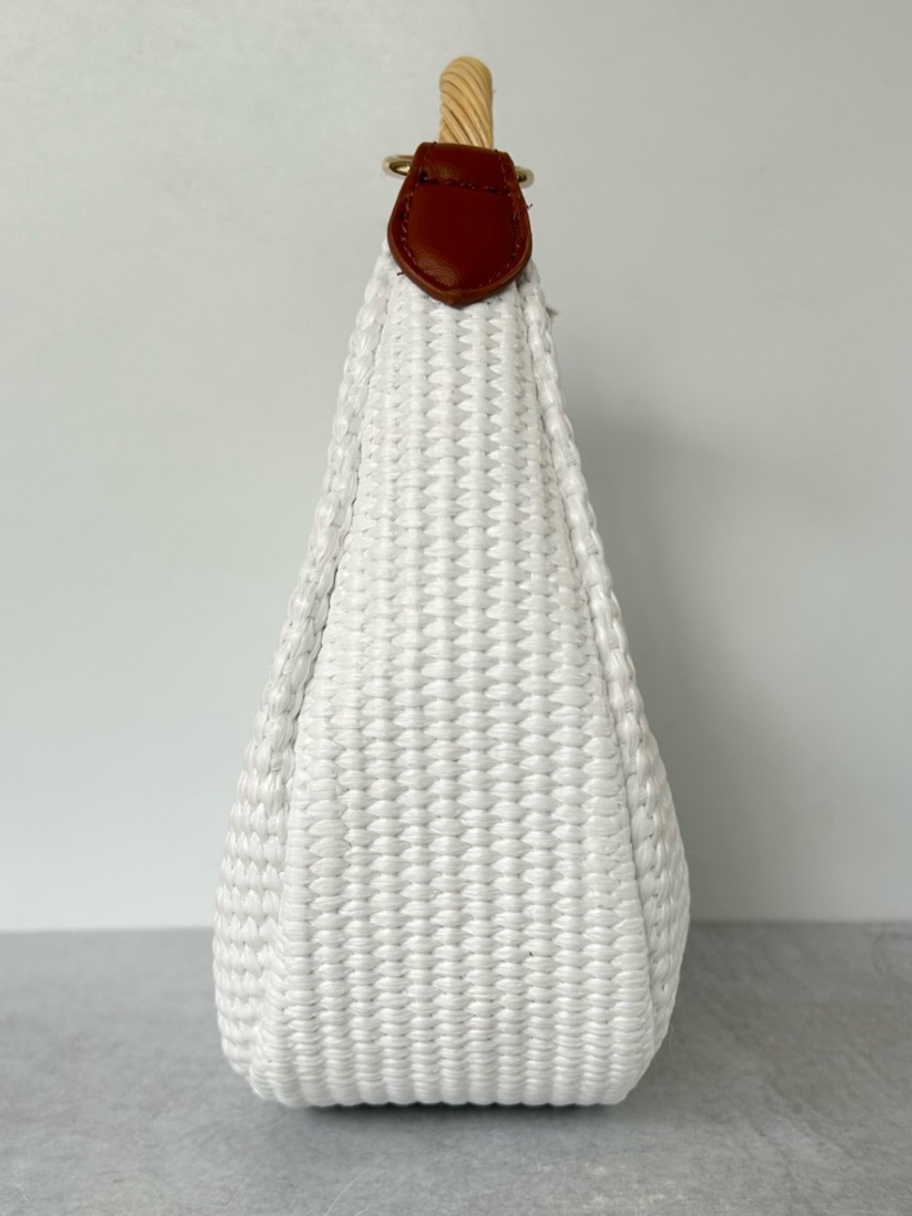 A . New Day Boho Bracelet Handbag in White NWT - Picture 7 of 11